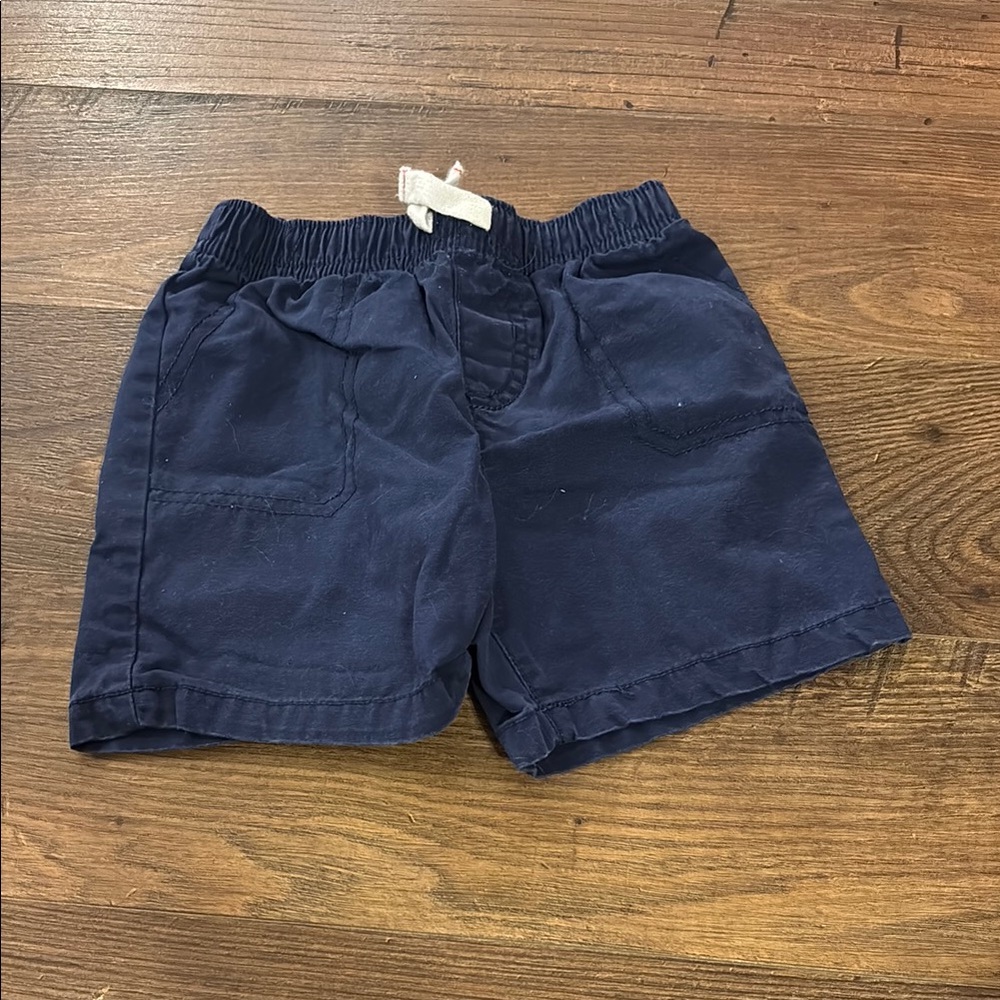Carter's Blue Pull-On Shorts with Elastic Waistband